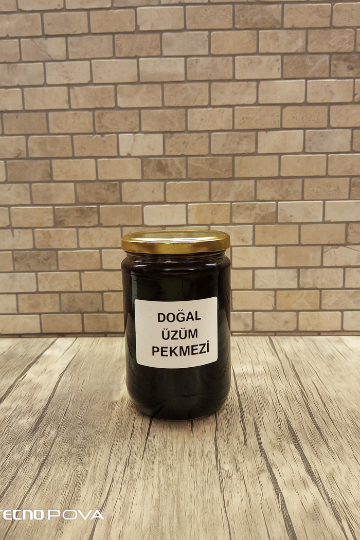 Toptan Doğal Üzüm Pekmezi 800 gr. x 12 ad.